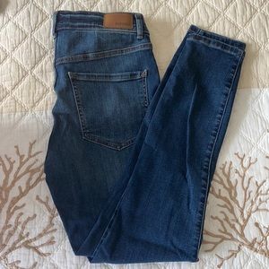 Express high waist skinny jeans